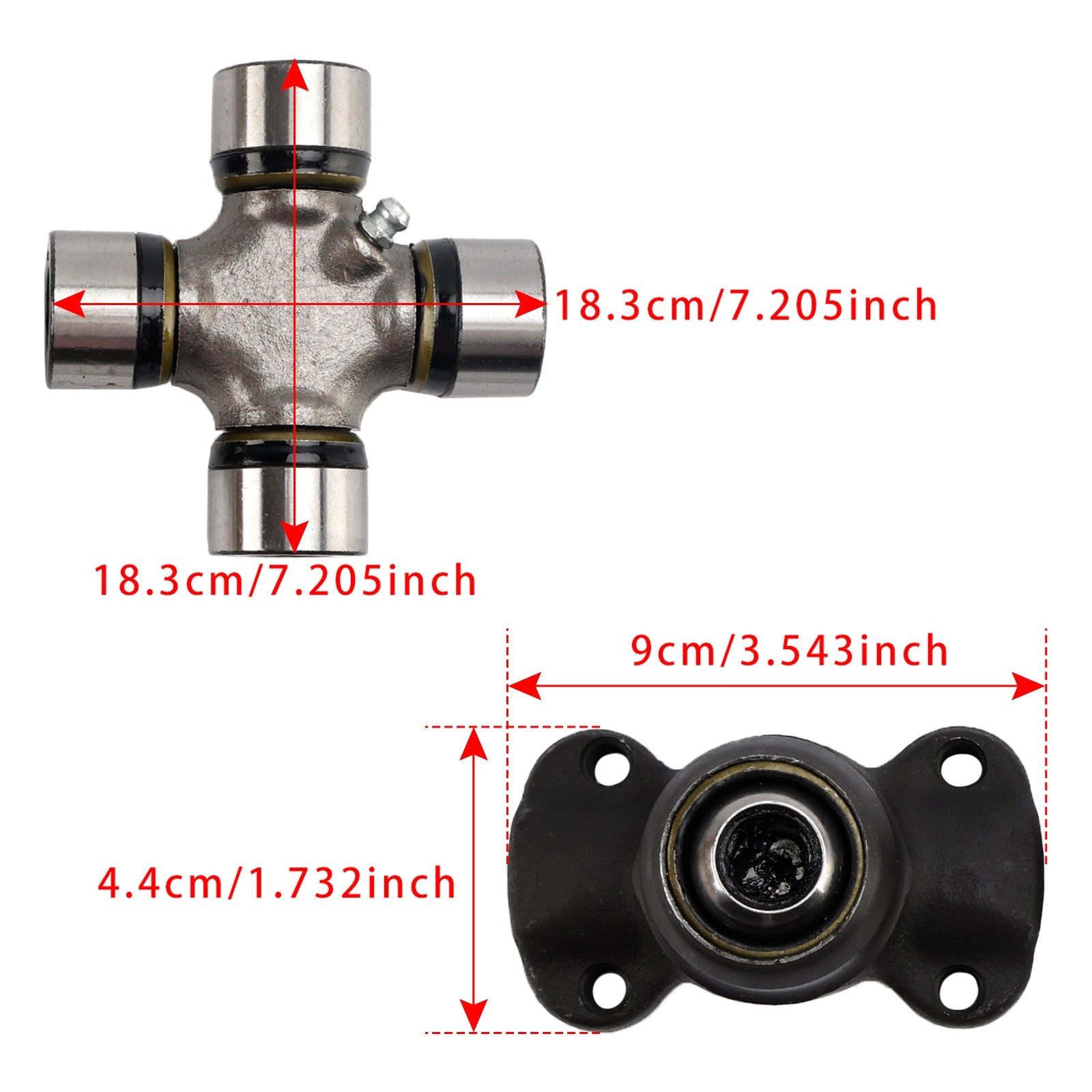 1984-2001 Jeep Cherokee XJ Double Cardan Joint 211355X + 5-153X
