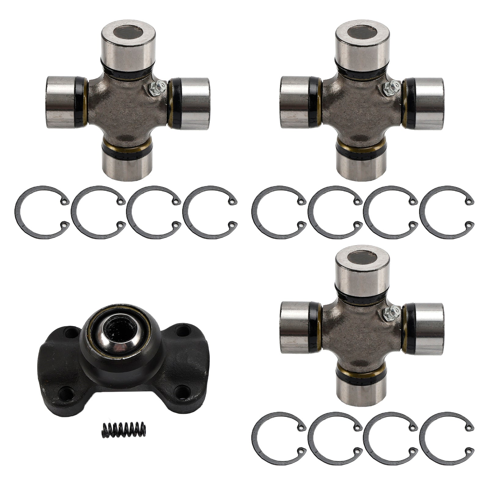 Double Cardan Joint 211355X + 5-153X For Jeep Wrangler Cherokee XJ TJ