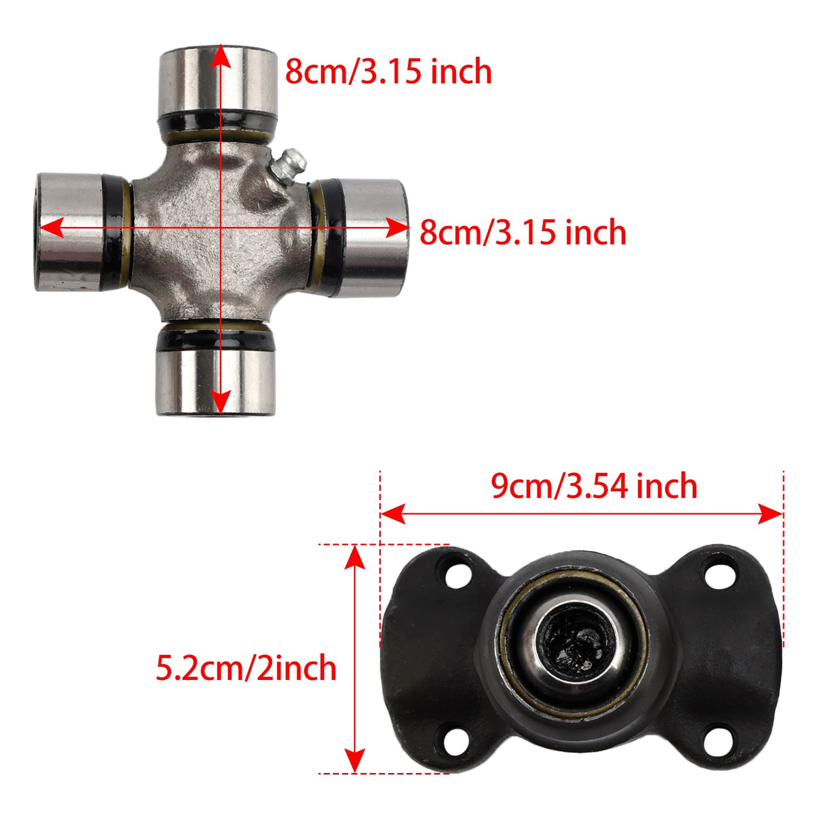 1984-2001 Jeep Cherokee XJ Double Cardan Joint 211355X + 5-153X