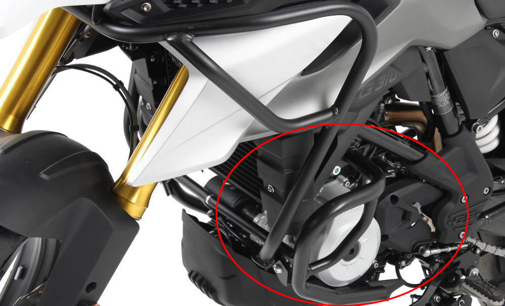 2017-2018 BMW G310R Motorcycle Crash Bar Engine Guard Frame Protector Bumper Generic