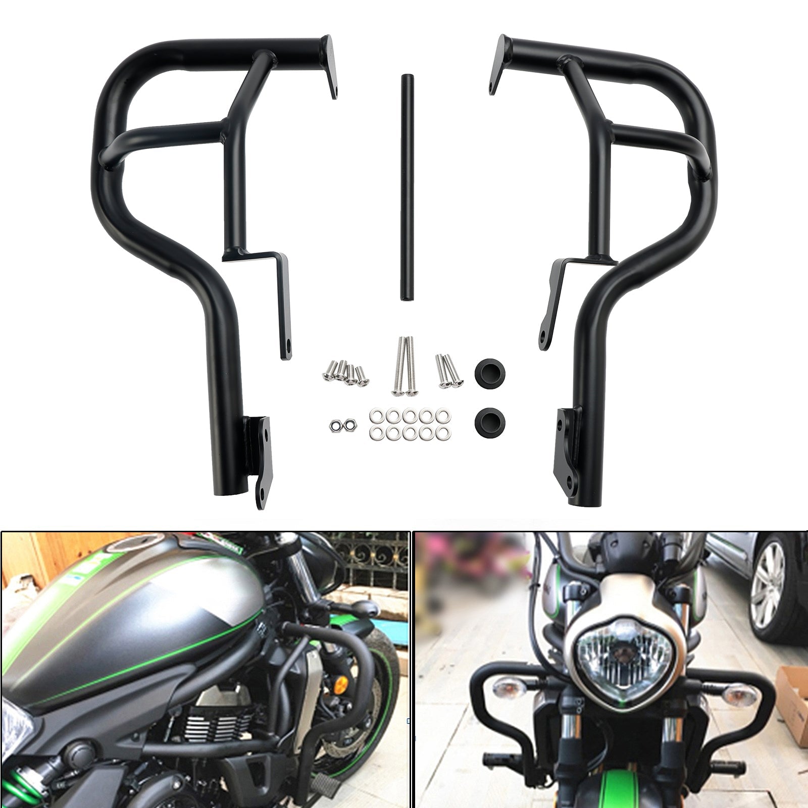 2015-2021 Kawasaki Vulcan S 650 EN650 Engine Bumper Guard Crash Bar Protector Generic