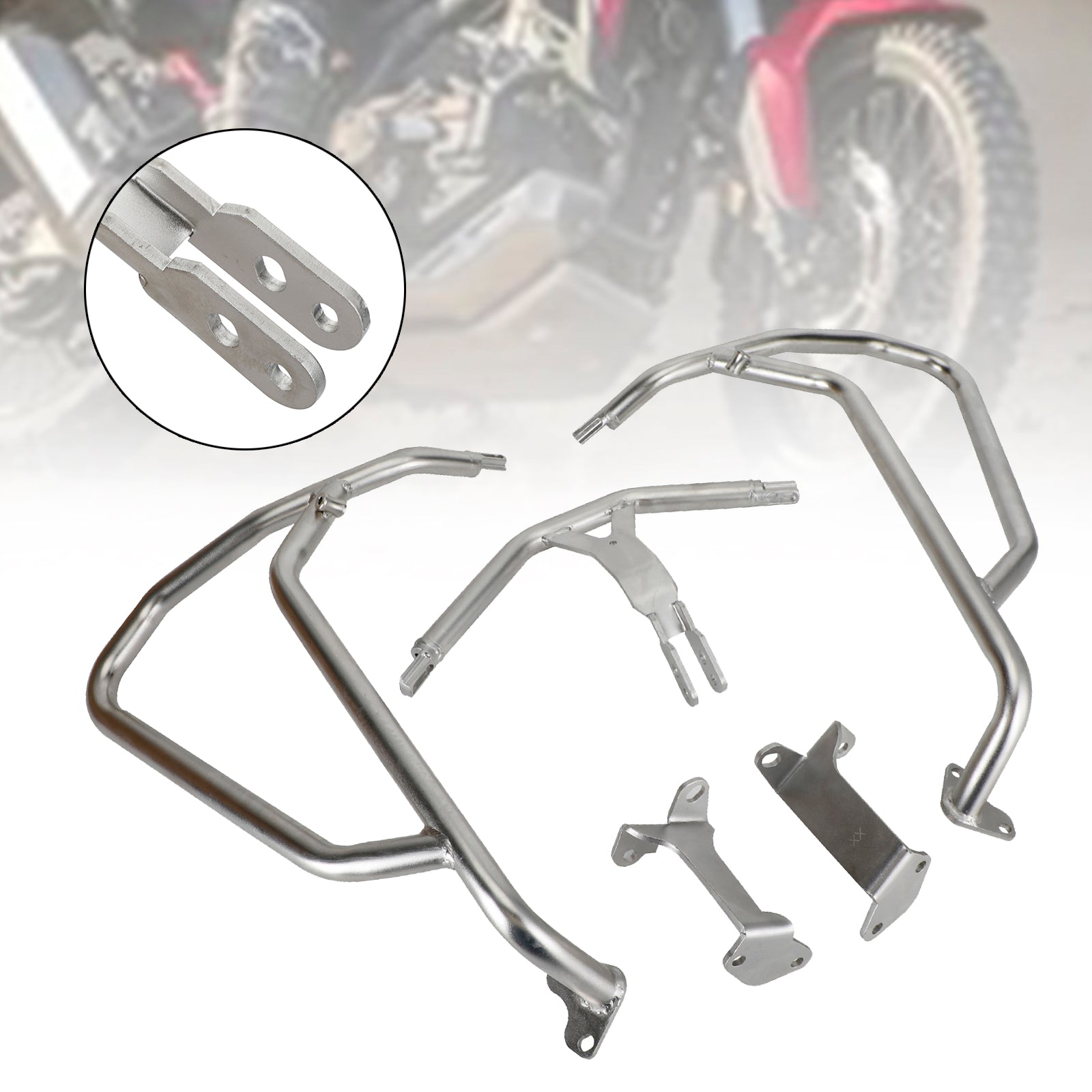 2020-2022 Honda Crf 1100L Engine Guard Crash Bar Frame Protector Bumper