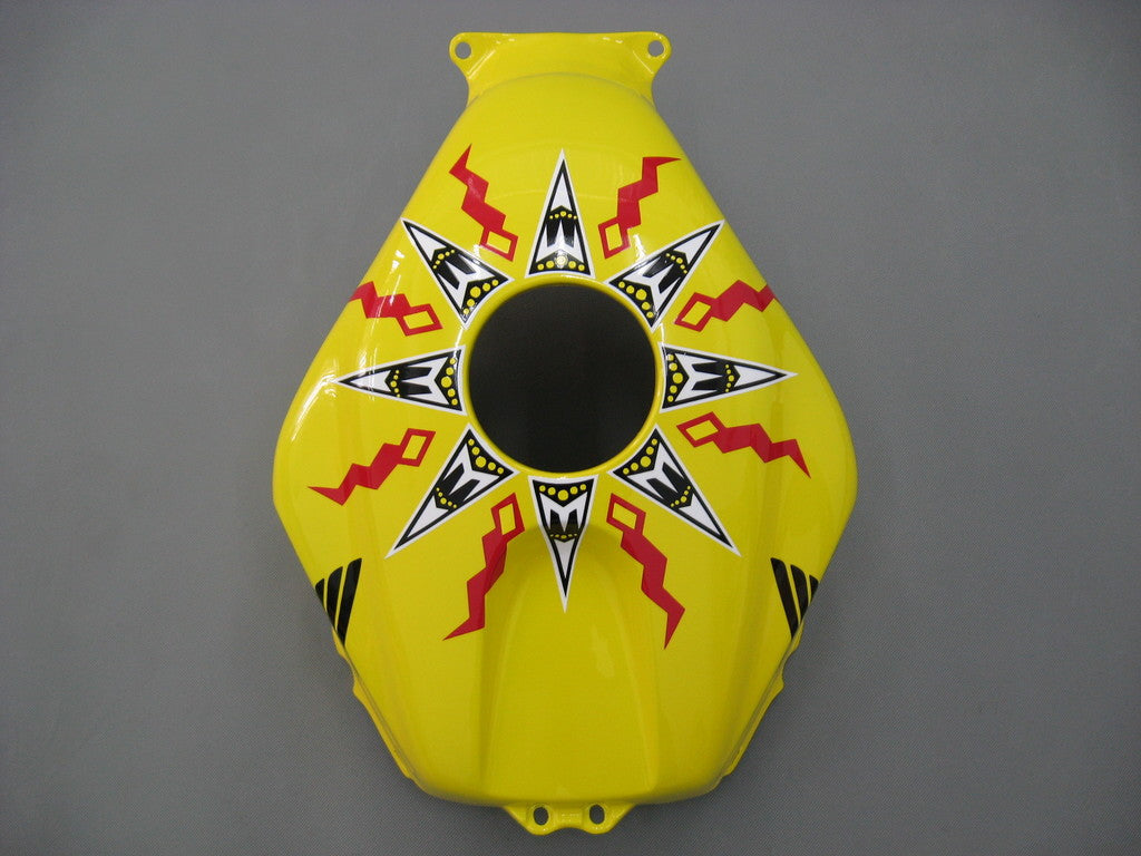 2003-2004 Honda CBR 600 RR Yellow Black Valentino Rossi Repsol Moto Racing Fairings Generic