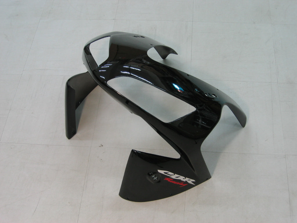 2003-2004 CBR600RR Bodywork Fairing Black ABS Injection Molded Plastics Set Generic
