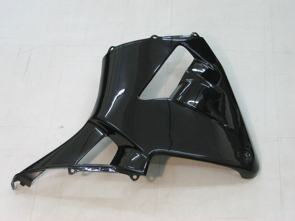 2003-2004 CBR600RR Bodywork Fairing Black ABS Injection Molded Plastics Set Generic