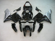 2005-2006 Honda CBR600 Fairing Black&Sliver Kit