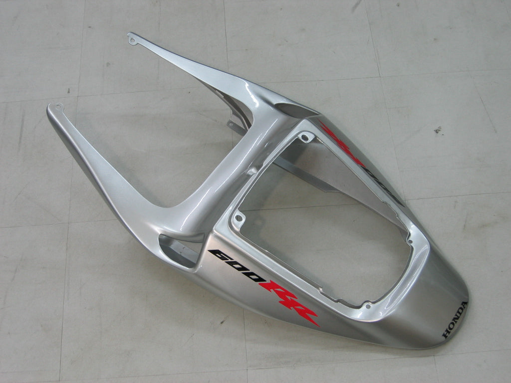 2005-2006 CBR600RR Bodywork Fairing Silver ABS Injection Molded Plastics Set Generic