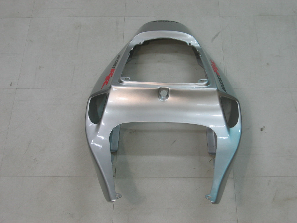 2005-2006 CBR600RR Bodywork Fairing Silver ABS Injection Molded Plastics Set Generic
