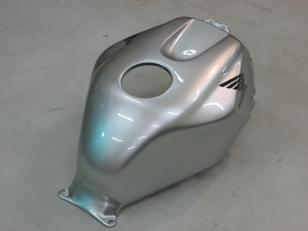 2005-2006 CBR600RR Bodywork Fairing Silver ABS Injection Molded Plastics Set Generic