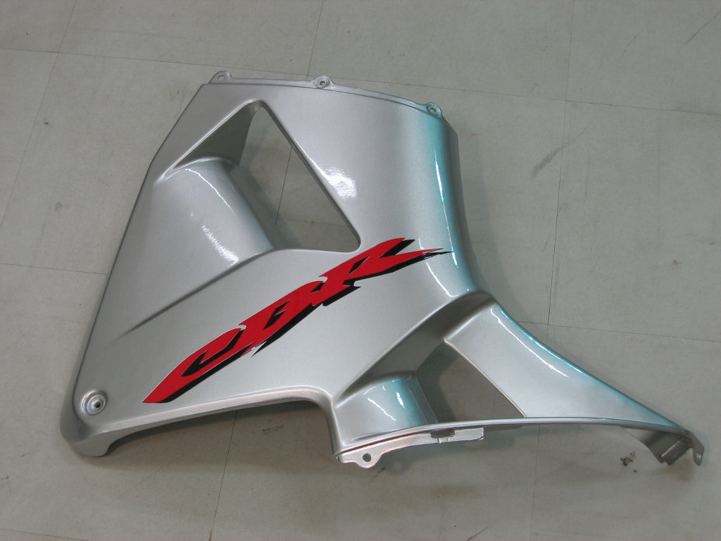 2005-2006 CBR600RR Bodywork Fairing Silver ABS Injection Molded Plastics Set Generic