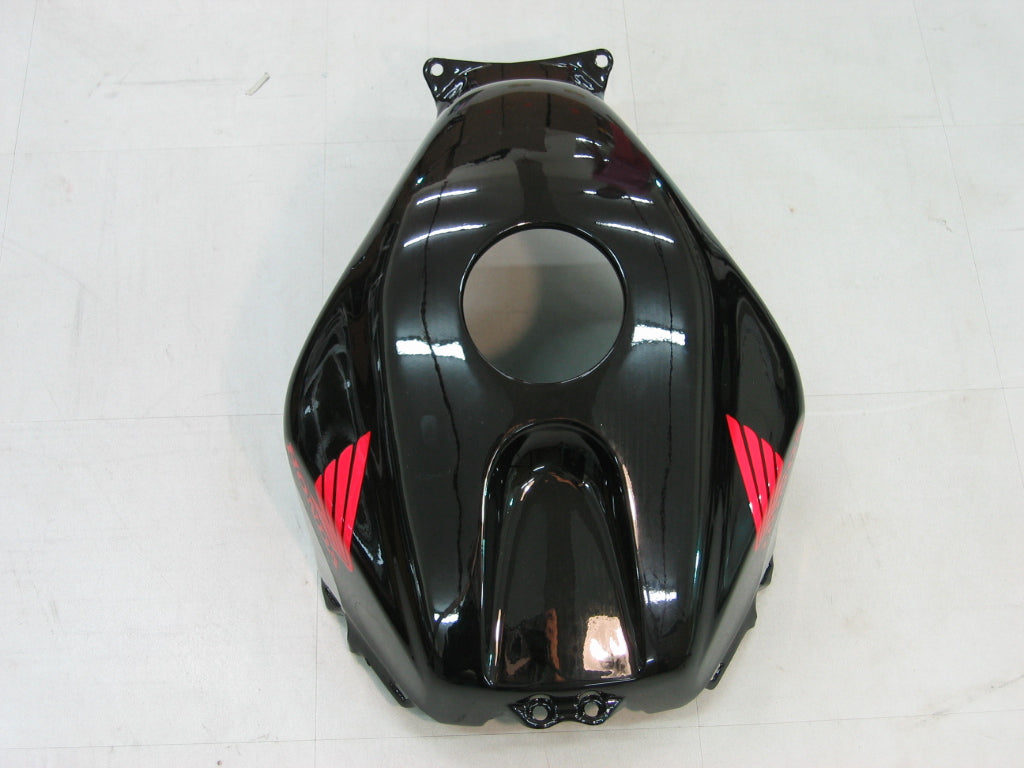 2005-2006 Honda CBR 600 RR Black & Silver CBR Racing Fairings Generic