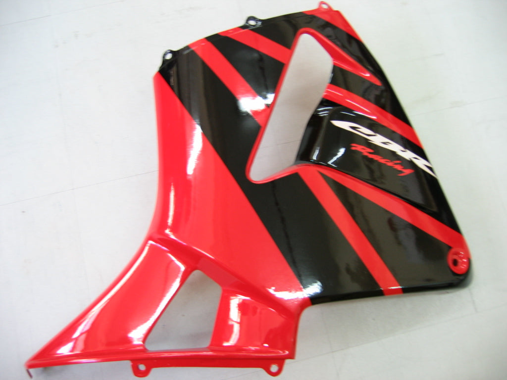 2005-2006 Honda CBR600 RR Red & Black CBR Racing Fairings Generic
