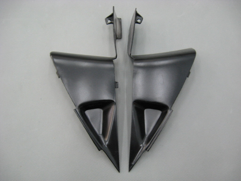 2007-2008 CBR600RR Bodywork Fairing White & Black ABS Injection Molded Plastics Set Generic
