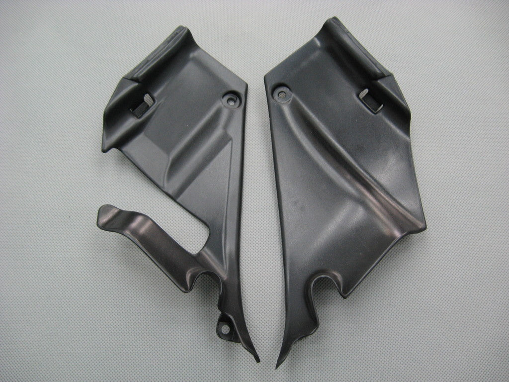 2007-2008 CBR600RR Bodywork Fairing White & Black ABS Injection Molded Plastics Set Generic