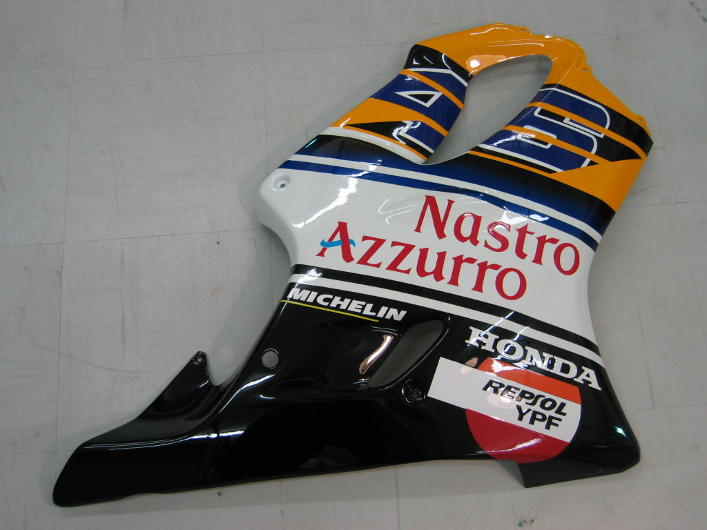 2001-2003 Honda CBR 600 F4i Yellow No.46 Azzurro Racing Fairings Generic