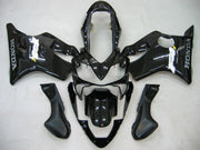 2004-2007 Honda CBR 600 F4i Amotopart Fairings Black F4i Racing Customs Fairing