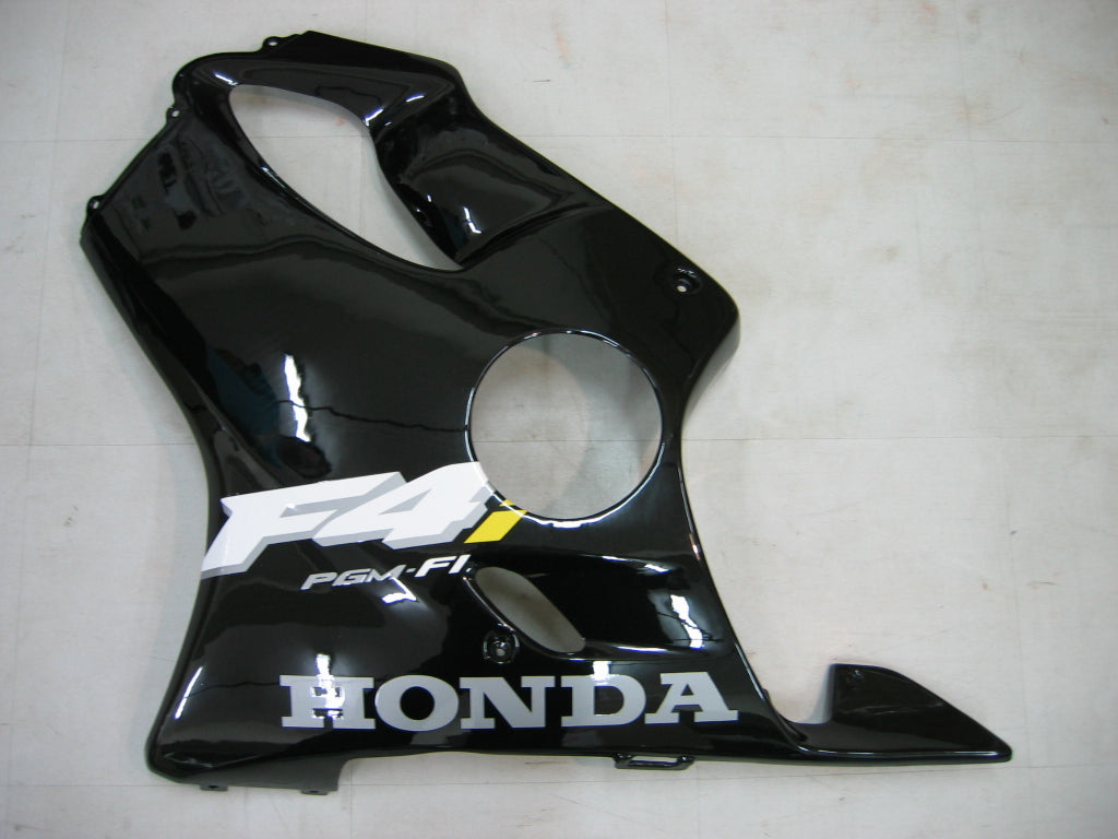 2004-2007 Honda CBR 600 F4i Amotopart Fairings Black F4i Racing Customs Fairing