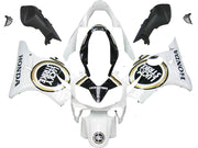 2004-2007 Honda CBR 600 F4i White Lucky Strike Racing Fairings Generic