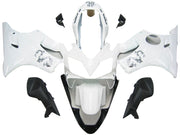 2004-2007 Honda CBR 600 F4i White & Chinese Dragon Racing Fairings Generic