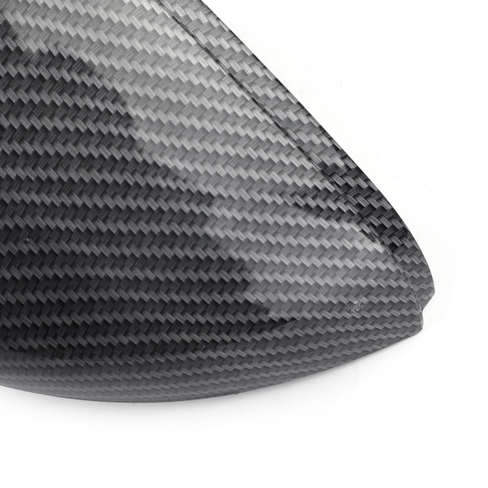 Pair Side Mirror Cover Cap Replacement for VW Golf MK6 2010-2013 Carbon