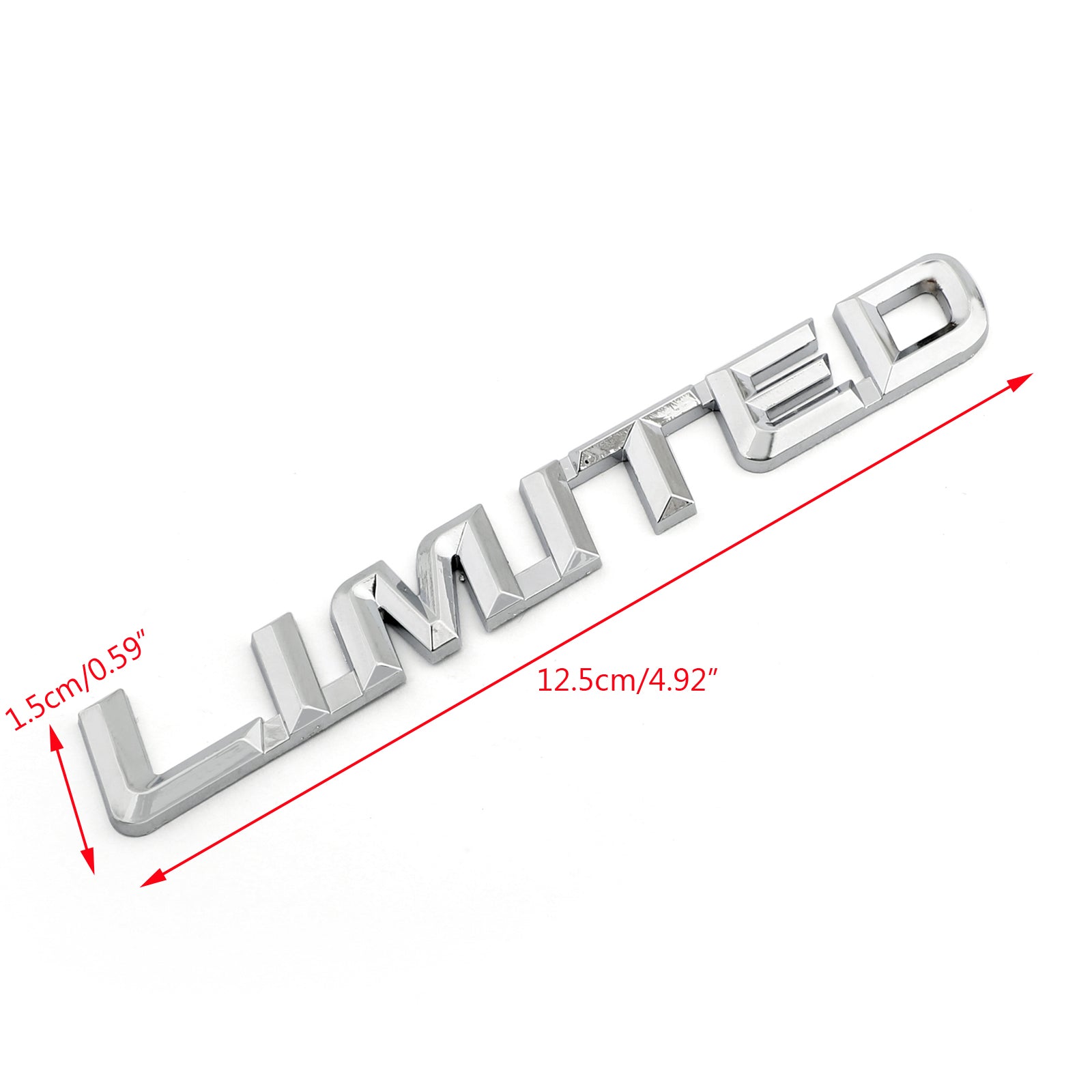 Car Metal Chrome LIMITED Decal Badge Emblem Sticker Fender Side for Highlander