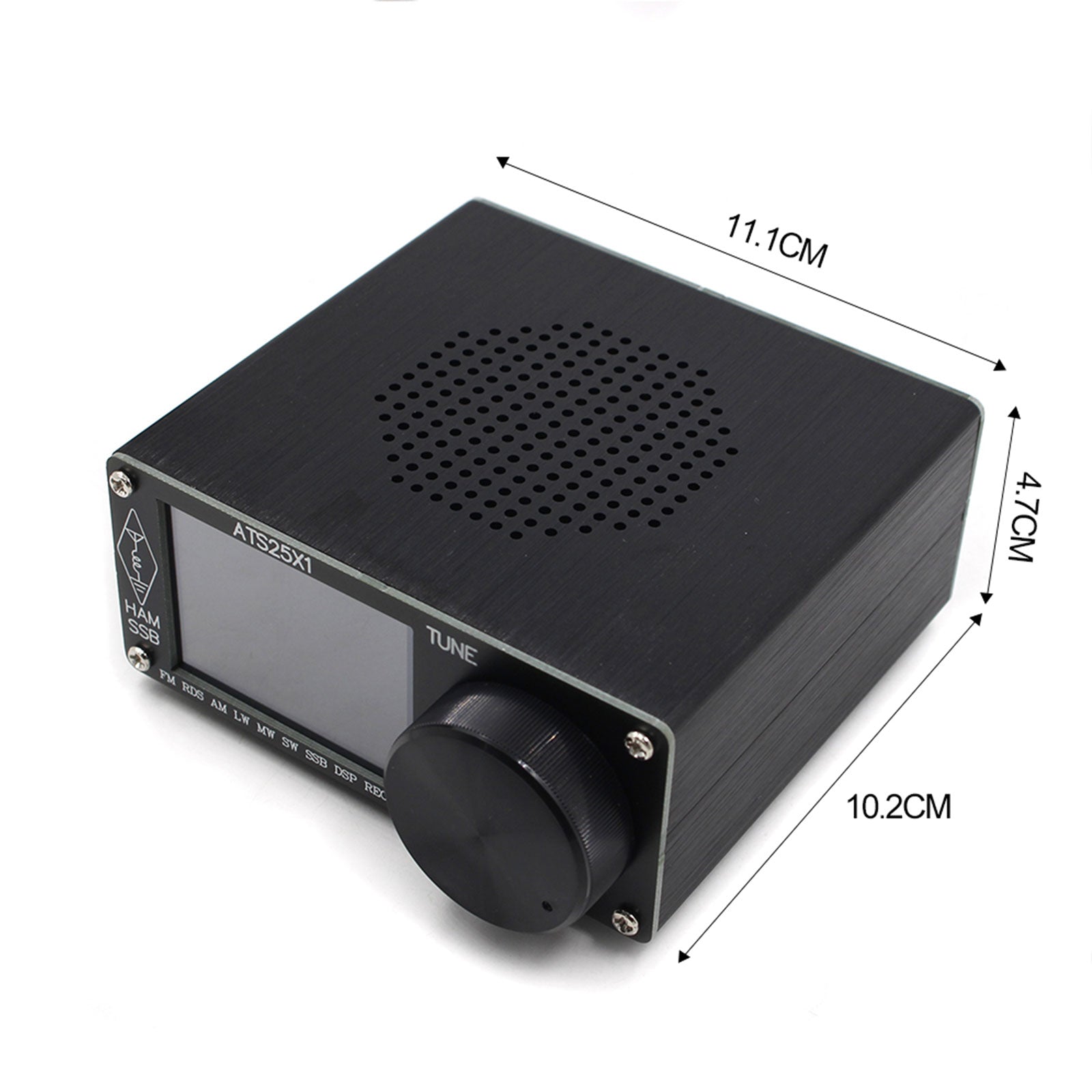 Original ATS-25X1 All Band DSP Radio Receiver FM LW MW SW With 2.4" Touch Screen