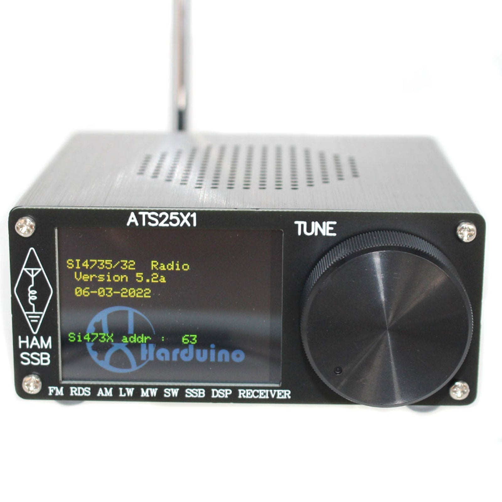 Original ATS-25X1 All Band DSP Radio Receiver FM LW MW SW With 2.4" Touch Screen