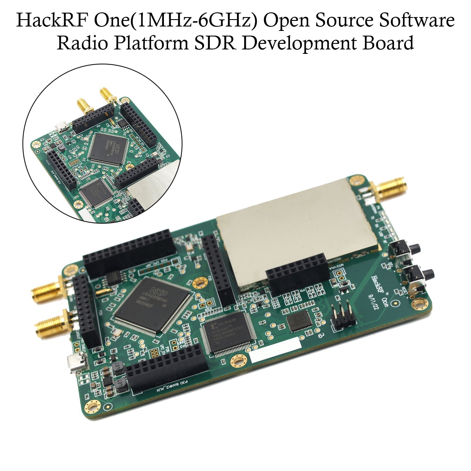 Development Board Open Source SDR Platform V1.7.0 1MHz-6GHz HackRF One R9 SDR