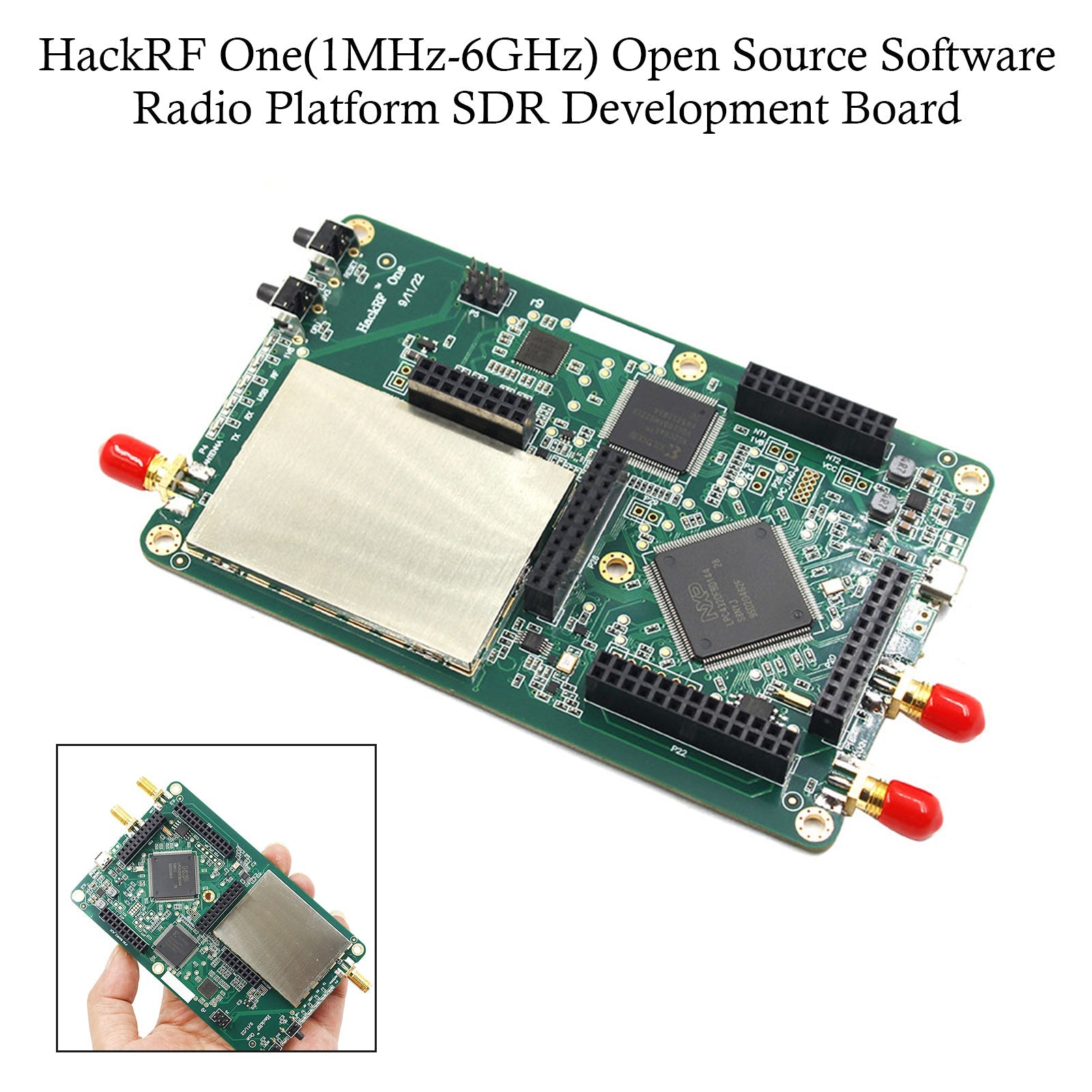 Development Board 1MHz-6GHz HackRF One R9 SDR Open Source SDR Platform V1.7.0