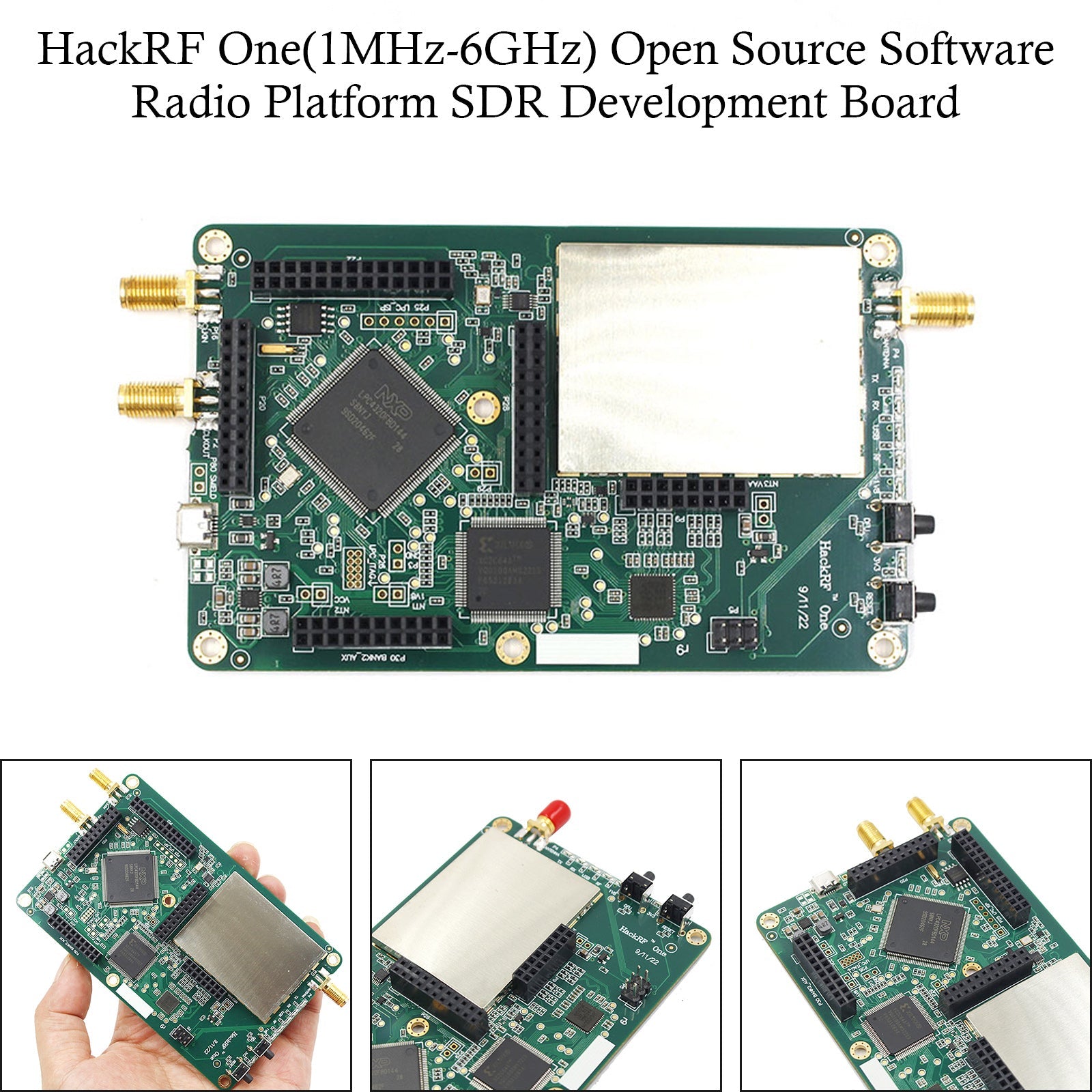 Development Board 1MHz-6GHz HackRF One R9 SDR Open Source SDR Platform V1.7.0