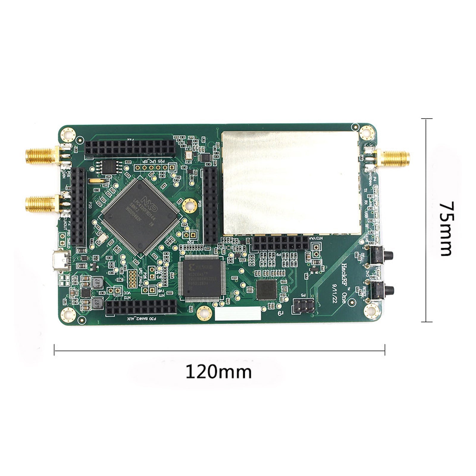 Development Board Open Source SDR Platform V1.7.0 1MHz-6GHz HackRF One R9 SDR