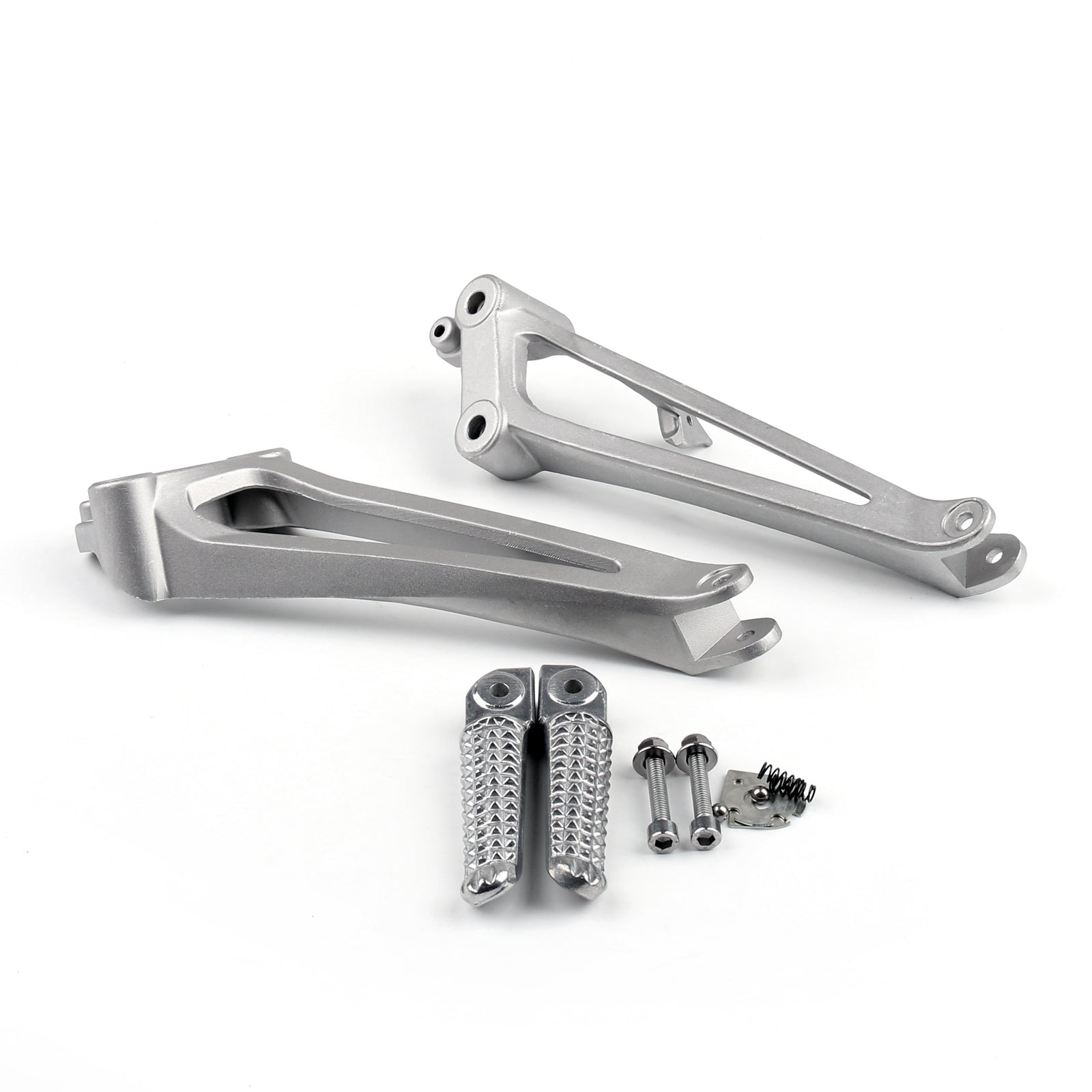 Rear Passenger Foot Pegs Footrest Brackets For YAMAHA 2009 2010 2011 YZF R1 Generic