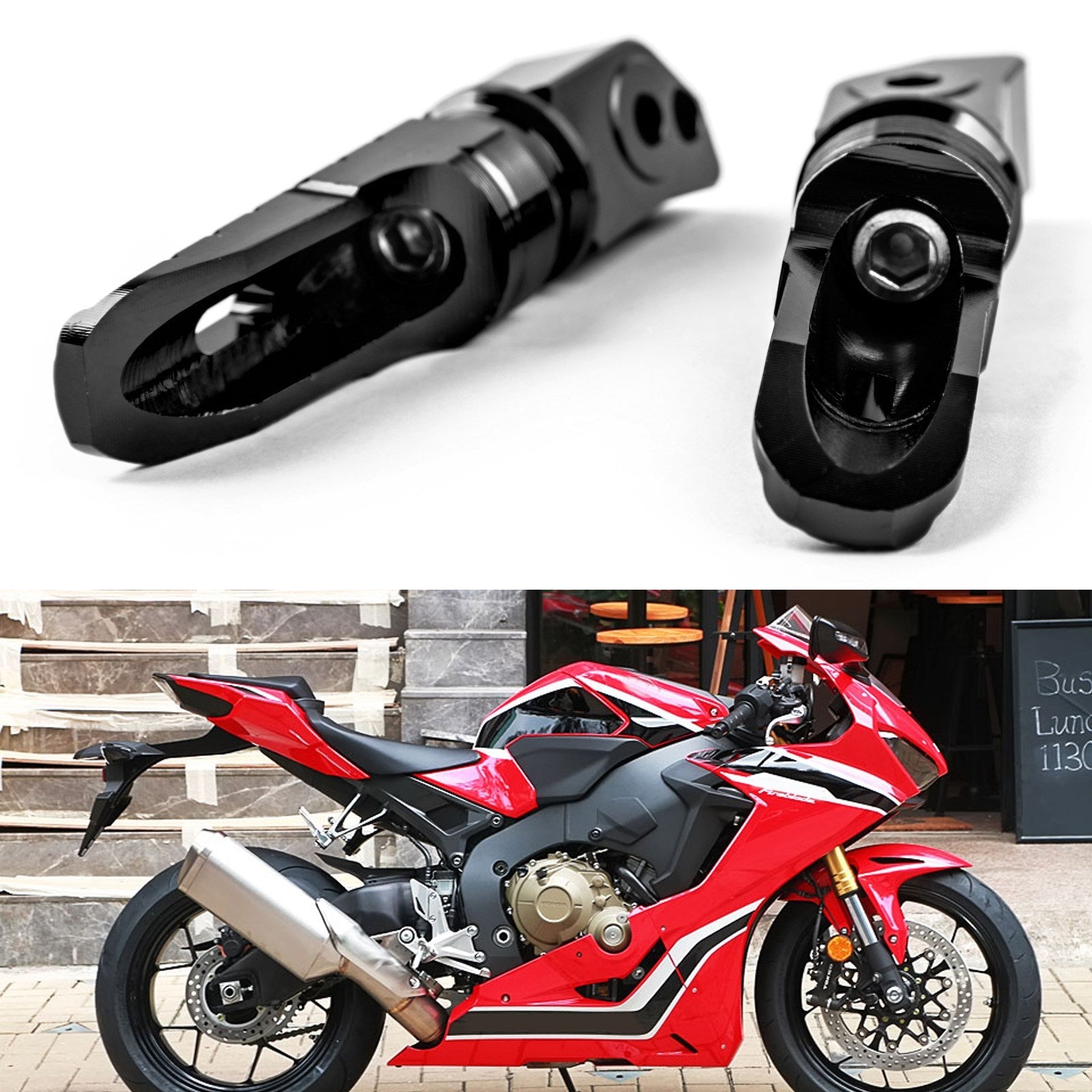 Rear Footrests Foot Peg for HONDA CBR250RR CBR600RR CBR1000RR CB1100 CBR900