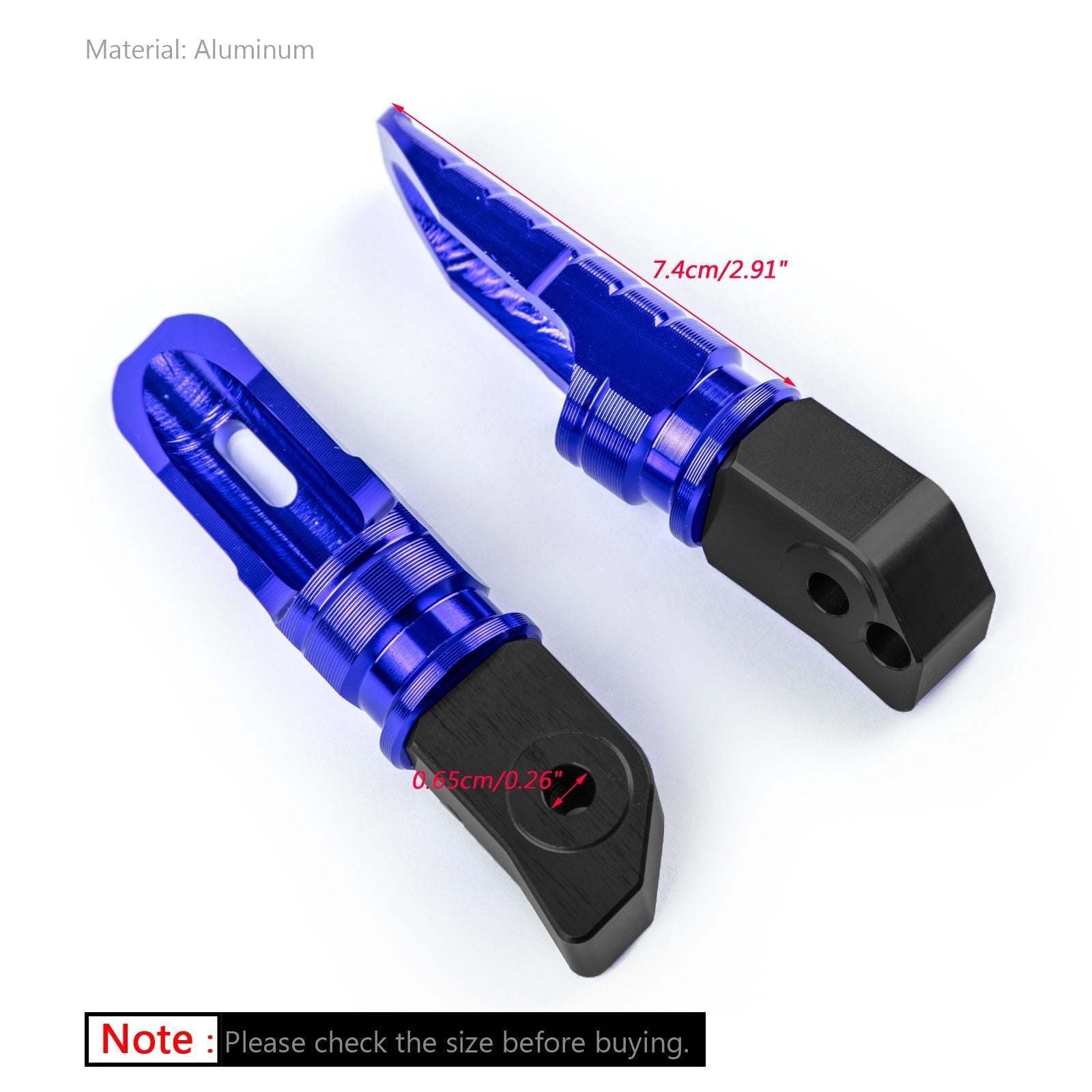 Rear Footrests Foot Peg for HONDA CBR250RR CBR600RR CBR1000RR CB1100 CBR900