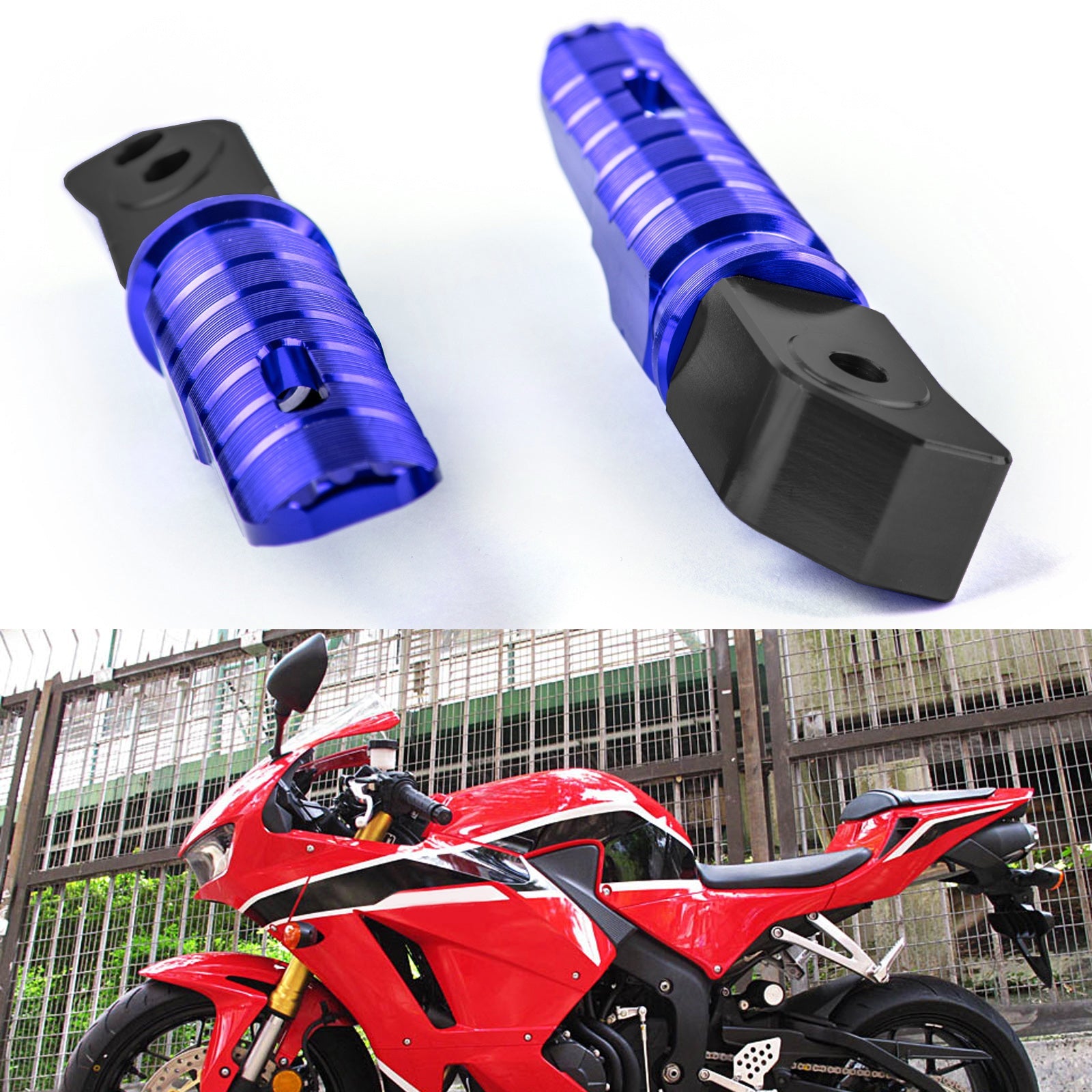 Rear Footrests Foot Peg for HONDA CBR250RR CBR600RR CBR1000RR CB1100 CBR900
