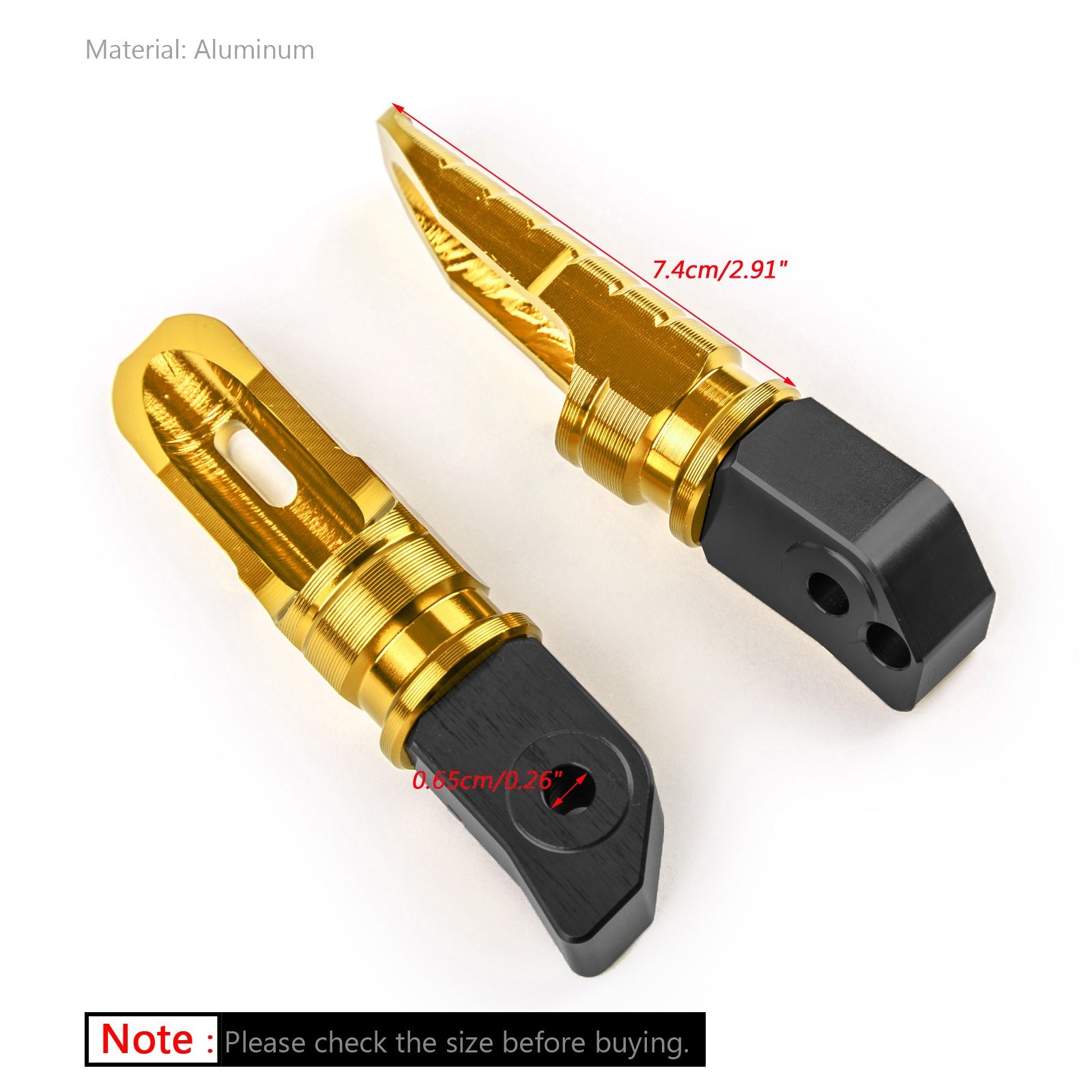Rear Footrests Foot Peg for HONDA CBR250RR CBR600RR CBR1000RR CB1100 CBR900