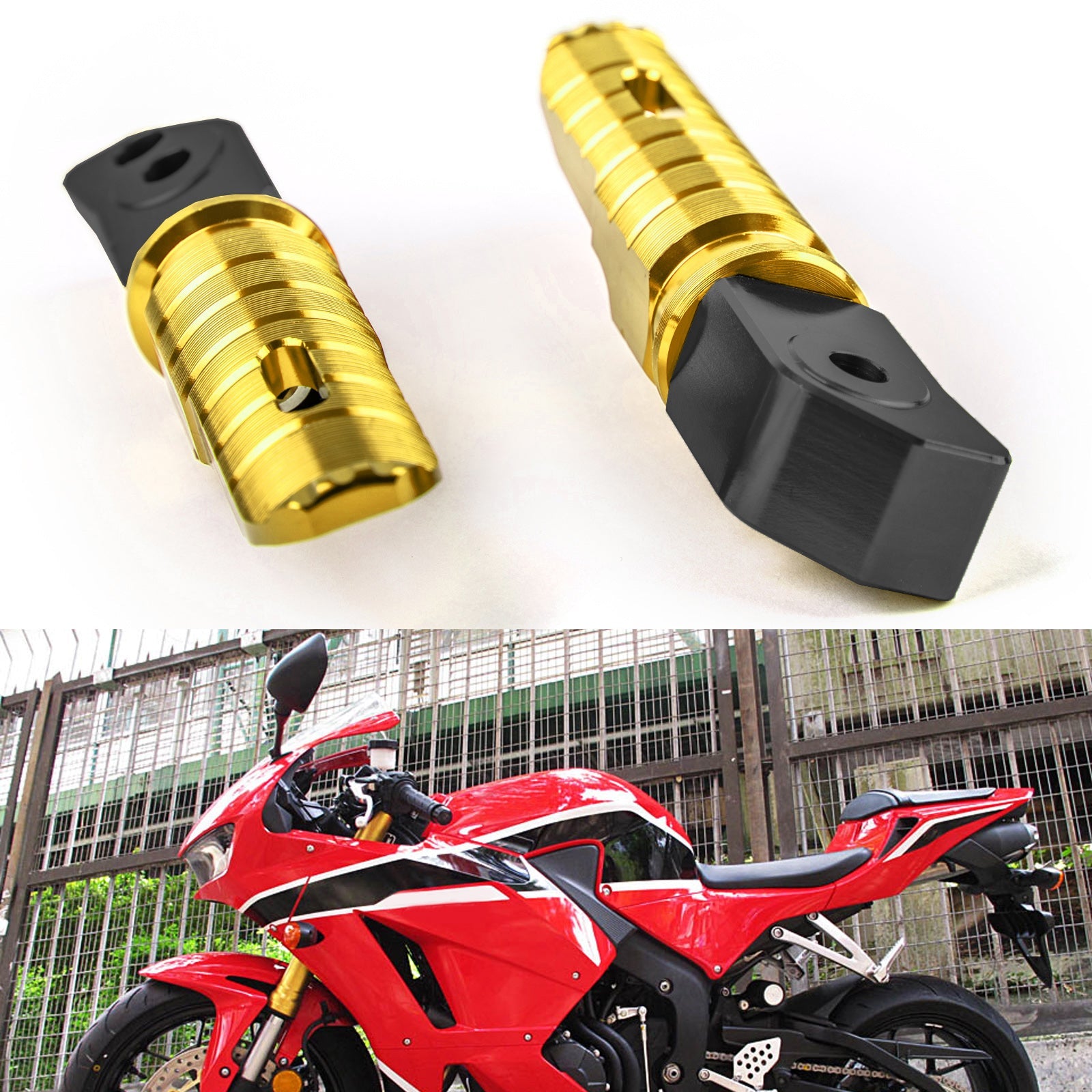 Rear Footrests Foot Peg for HONDA CBR250RR CBR600RR CBR1000RR CB1100 CBR900