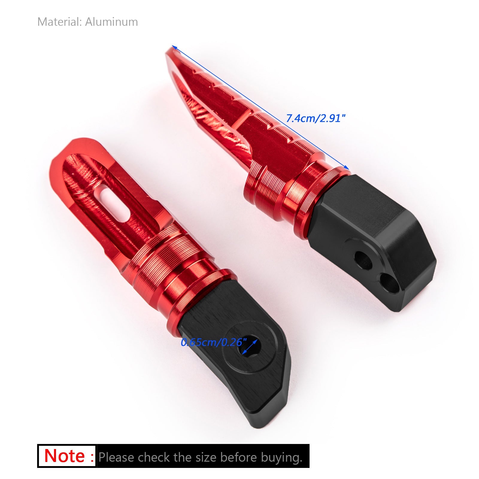 Rear Footrests Foot Peg for HONDA CBR250RR CBR600RR CBR1000RR CB1100 CBR900