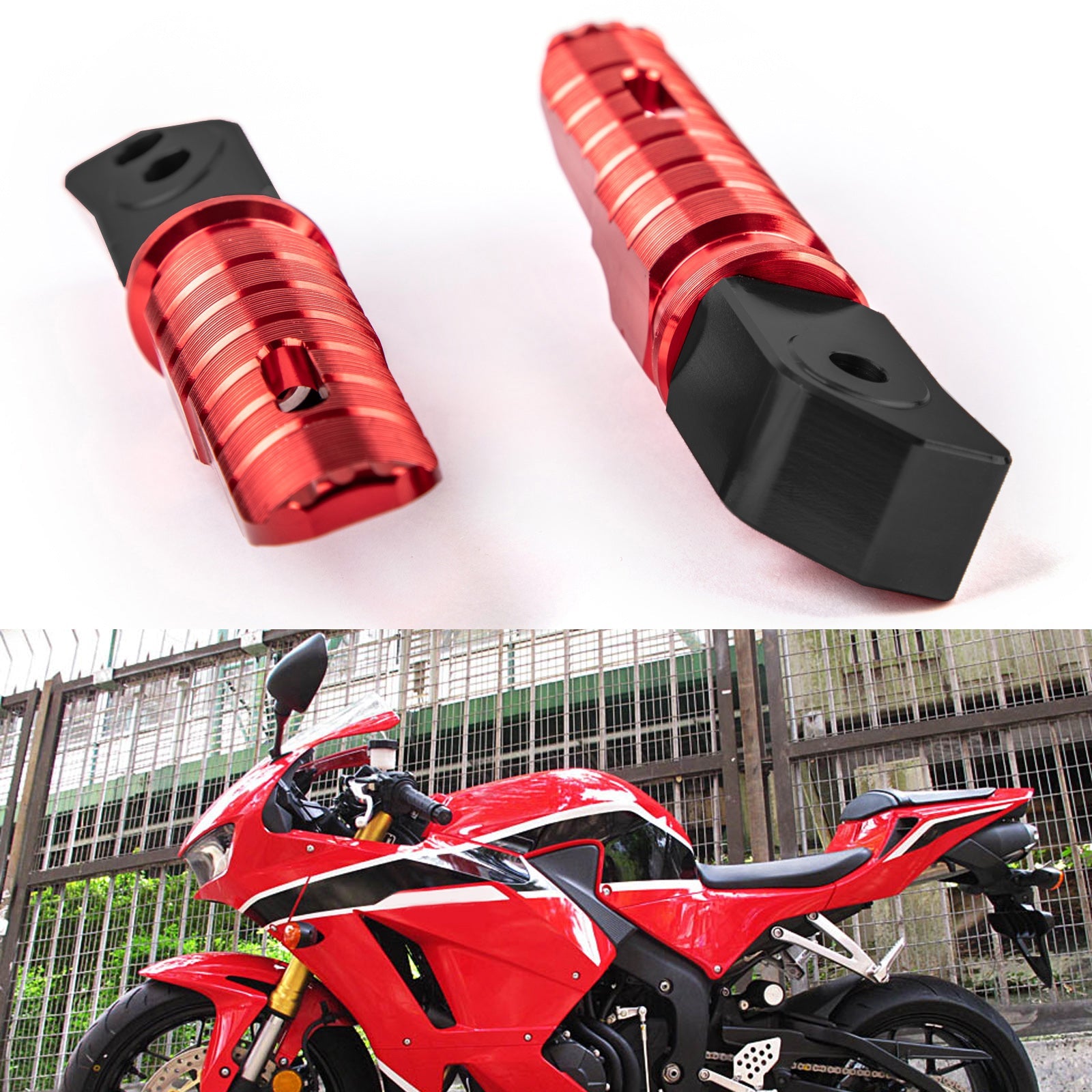 Rear Footrests Foot Peg for HONDA CBR250RR CBR600RR CBR1000RR CB1100 CBR900