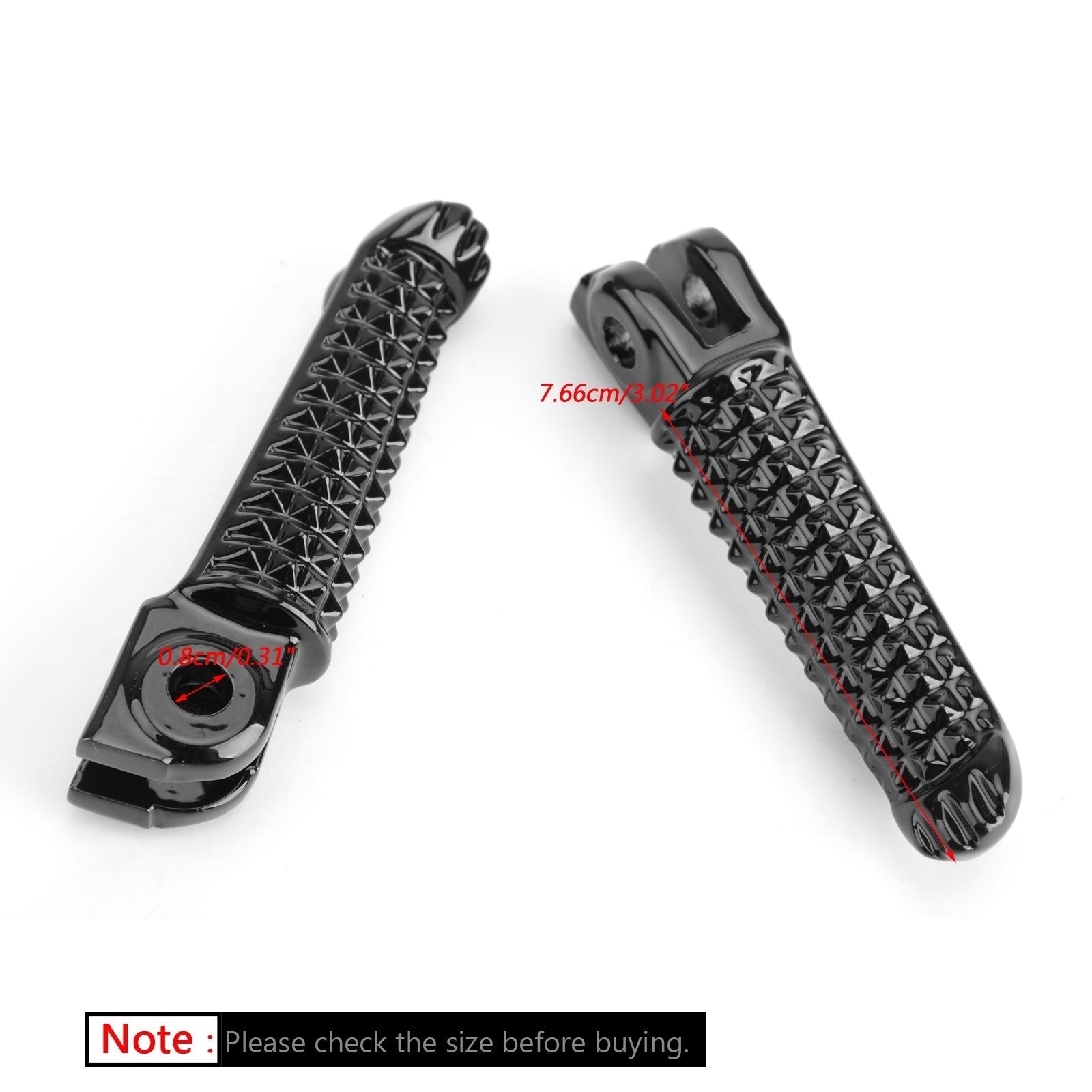 Front Foot Peg Footrest For Yamaha YZF R1 1998-2014
