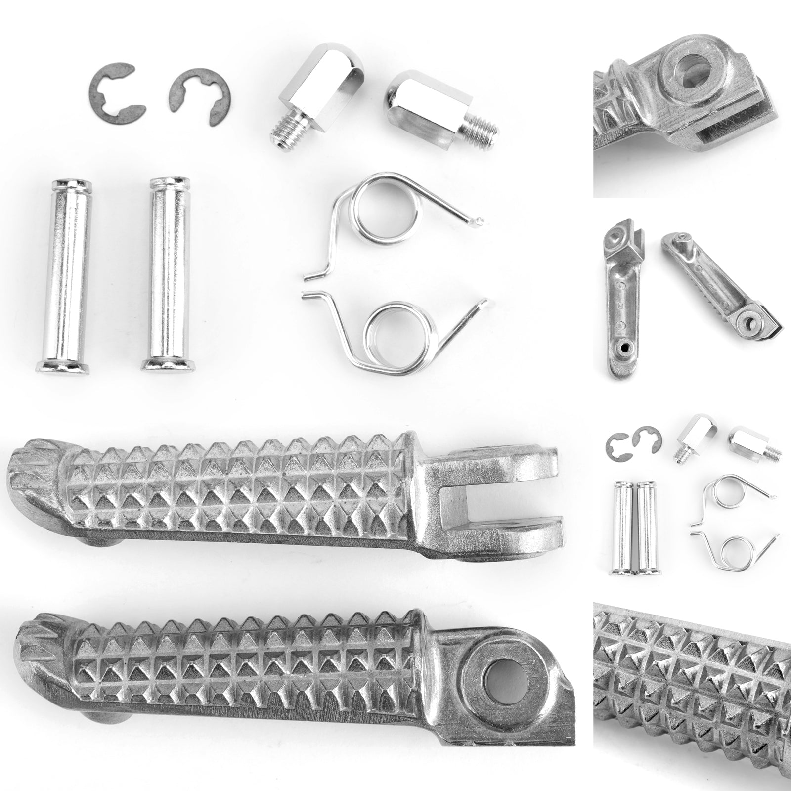 Front Foot Peg Footrest For Yamaha YZF R6 1999-2014