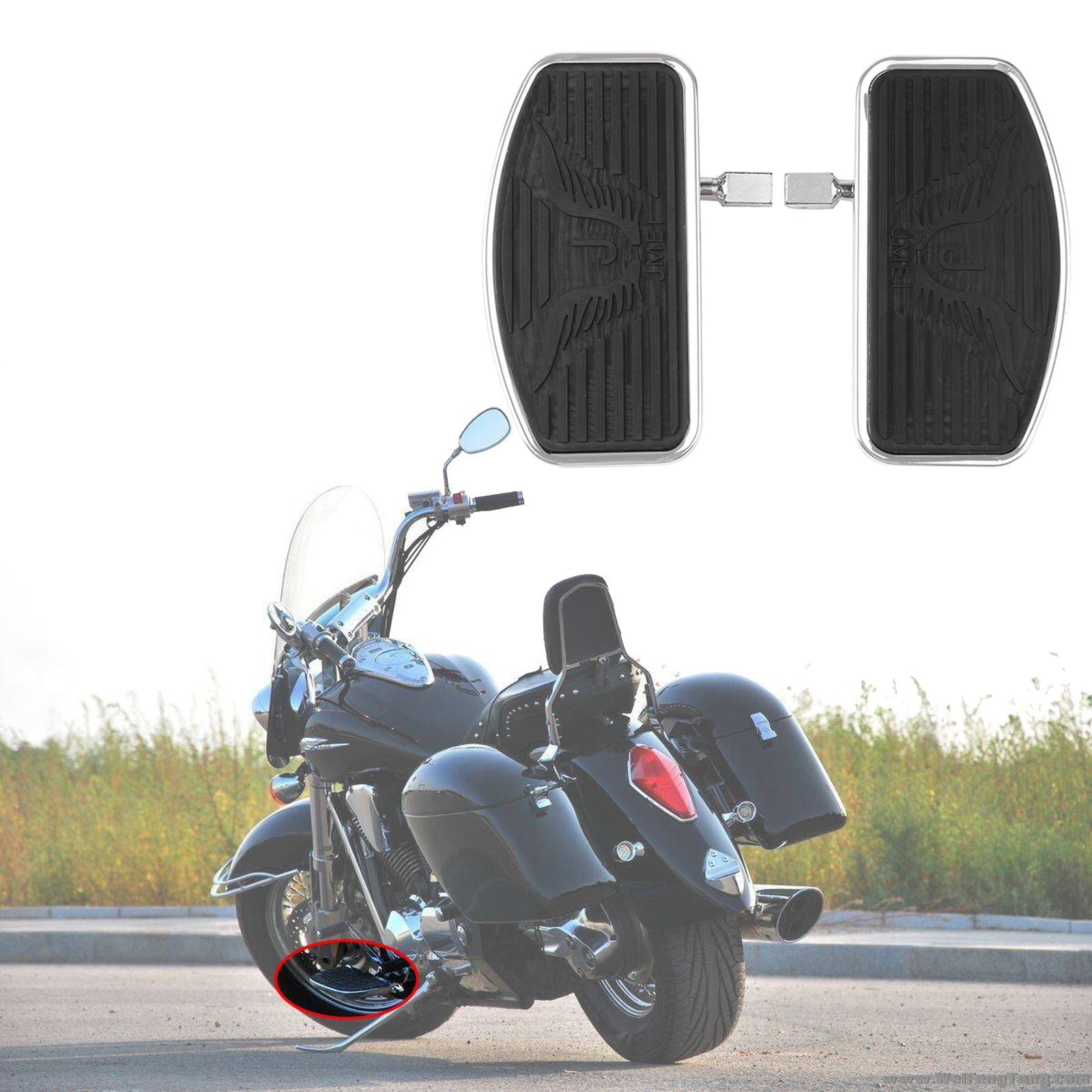 All Year Honda VTX 1300 / VTX 1800 Front Floorboard Footboard
