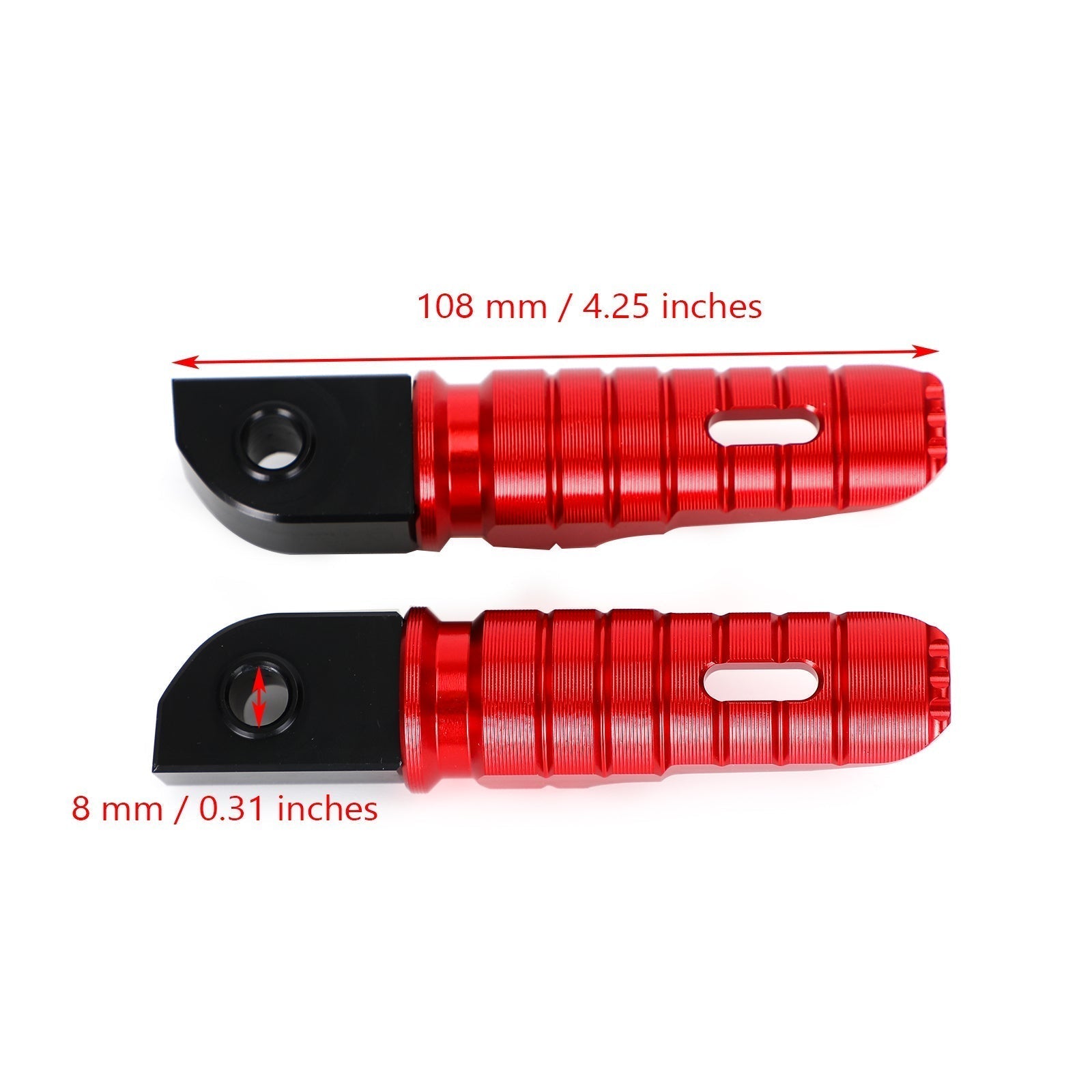 Rear Footrests Foot Peg for Street Scrambler 900 Bonneville T100 T120