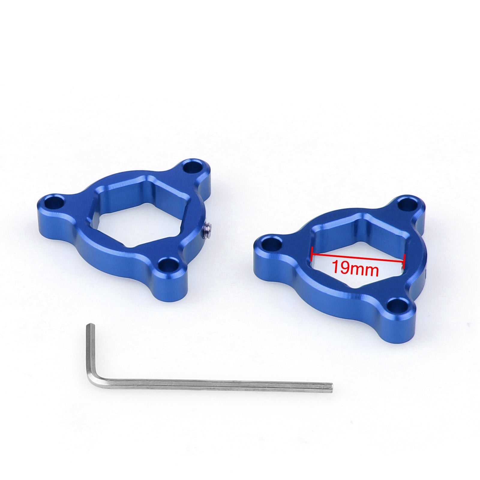 Fork Preload Adjusters For CBR6 1RR Kawasaki ZX6R Z Suzuki GSXR75 19mm