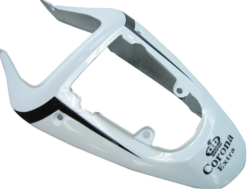 2000-2002 Suzuki GSXR 1000 White & Black Corona Racing Fairings Generic