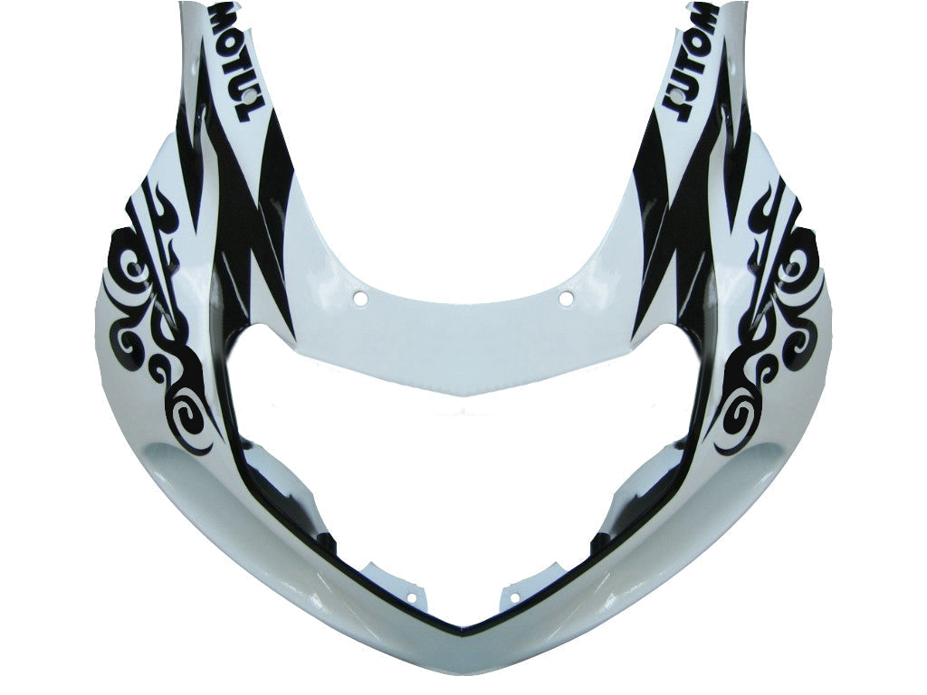 2000-2002 Suzuki GSXR 1000 White & Black Corona Racing Fairings Generic