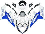 2005-2006 GSXR1000 Bodywork Fairing White ABS Injection Molded Plastics Set Generic