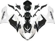 2005-2006 Suzuki GSXR 1000 White & Black GSXR Racing Fairings Generic