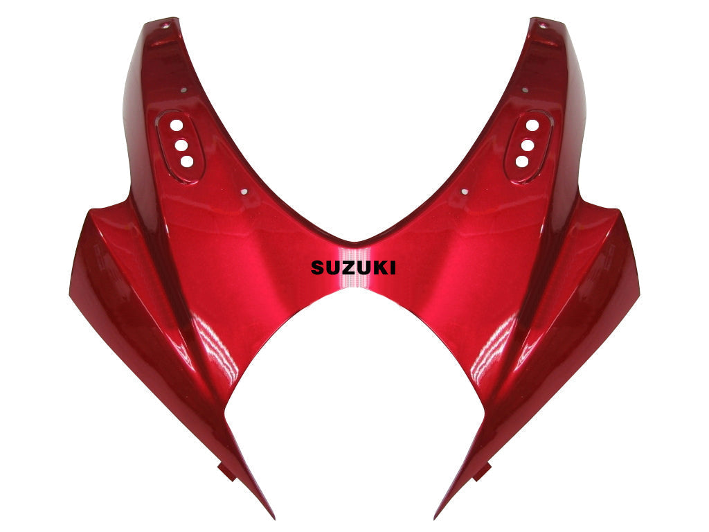 2007-2008 Suzuki GSXR 1000 Red Cherry & Black GSXR Racing Fairings Generic