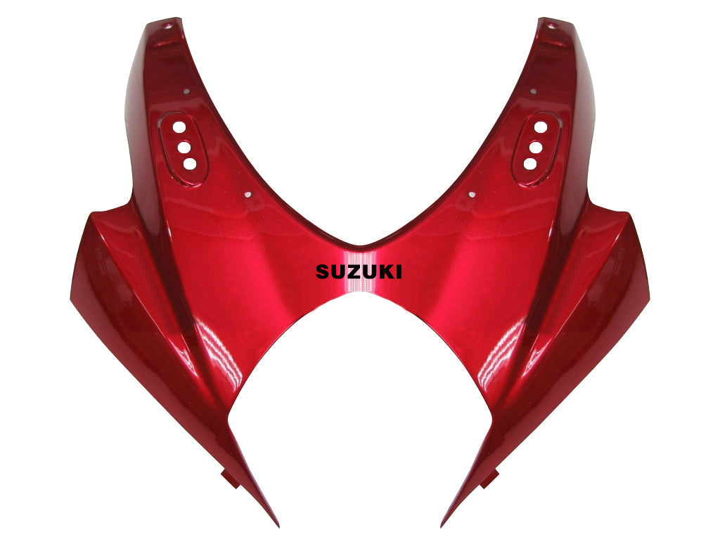 2007-2008 Suzuki GSXR 1000 Red Cherry & Black GSXR Racing Fairings Generic